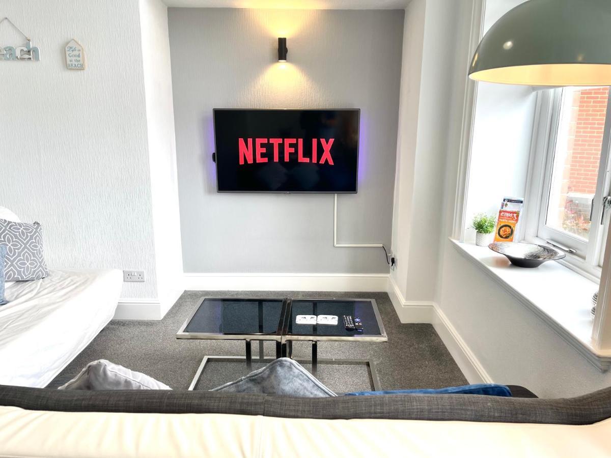 Modern Family Apartment Free Parking And Gym By Beach Bournemouth Zewnętrze zdjęcie